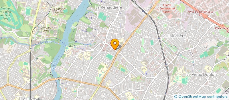 localisation de l'entreprise SYNDICAT DE COPROPRIETAIRES à NANTES