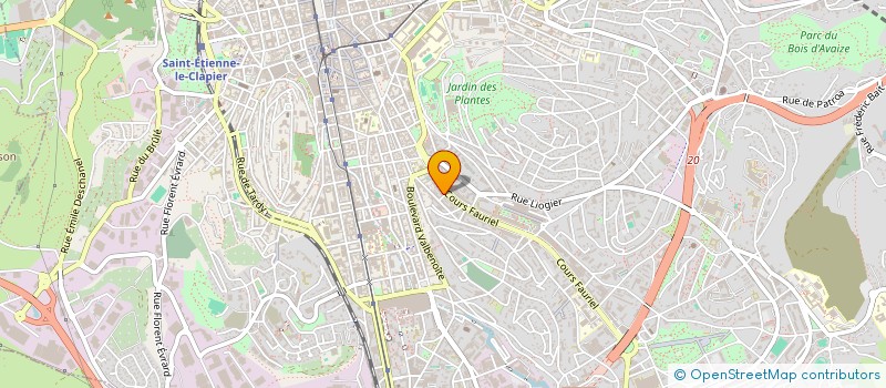 localisation de l'entreprise SYNDICAT DE COPROPRIETAIRES  SAINT-ETIENNE