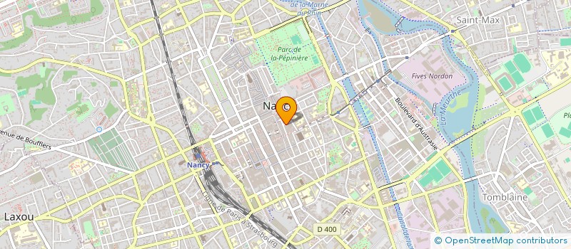 localisation de l'entreprise SYNDICAT DE COPROPRIETAIRES  NANCY