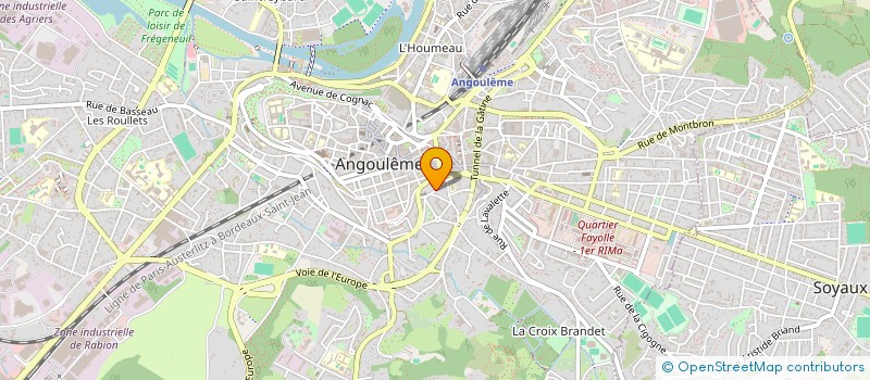 localisation de l'entreprise SYNDICAT DE COPROPRIETAIRES à ANGOULEME