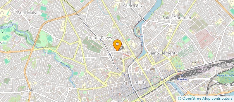 localisation de l'entreprise SYNDICAT DE COPROPRIETAIRES à NANTES