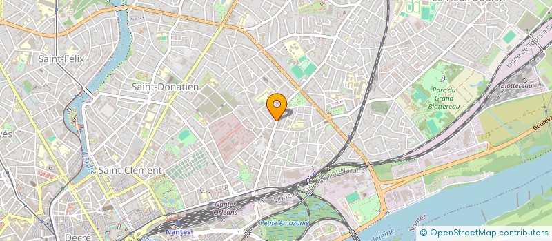 localisation de l'entreprise SYNDICAT DE COPROPRIETAIRES à NANTES