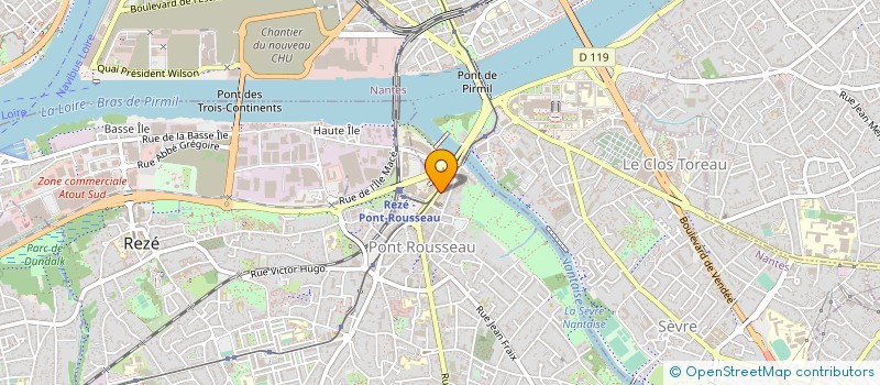 localisation de l'entreprise SYNDICAT DE COPROPRIETAIRES  REZE