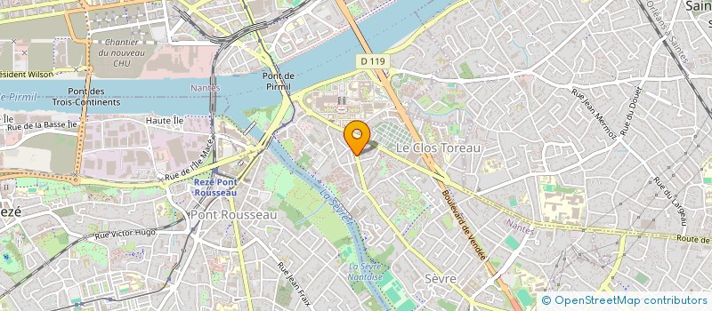 localisation de l'entreprise SYNDICAT DE COPROPRIETAIRES à NANTES