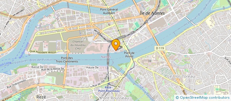 localisation de l'entreprise SYNDICAT DE COPROPRIETAIRES  NANTES