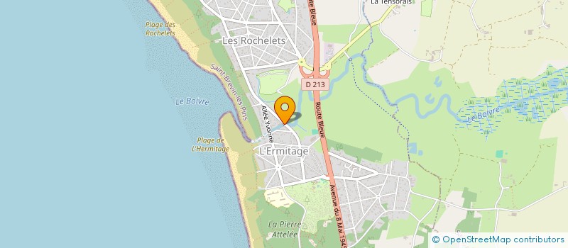 localisation de l'entreprise SYNDICAT DE COPROPRIETAIRES à SAINT BREVIN LES PINS