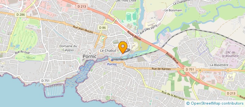 localisation de l'entreprise SYNDICAT DE COPROPRIETAIRES  PORNIC