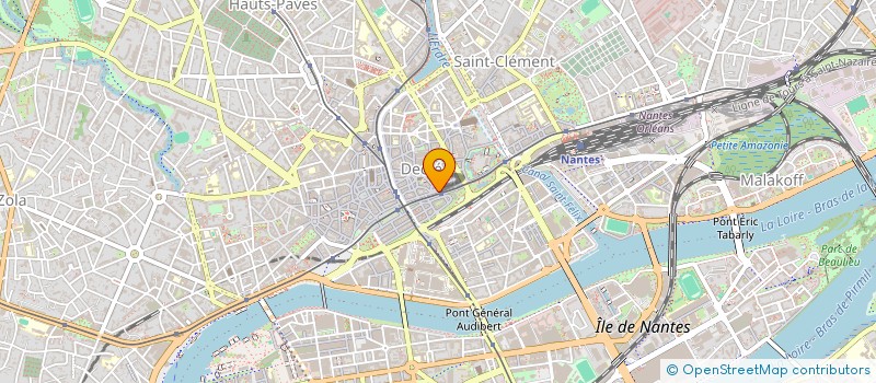 localisation de l'entreprise SYNDICAT DE COPROPRIETAIRES  NANTES