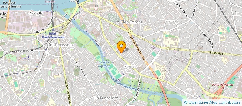 localisation de l'entreprise SYNDICAT DE COPROPRIETAIRES  NANTES