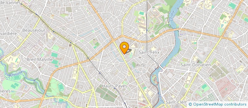 localisation de l'entreprise SYNDICAT DE COPROPRIETAIRES à NANTES