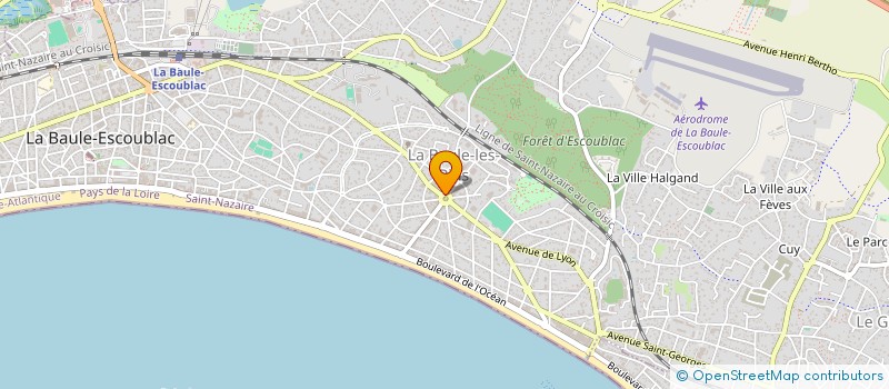 localisation de l'entreprise SYNDICAT DE COPROPRIETAIRES  LA BAULE-ESCOUBLAC