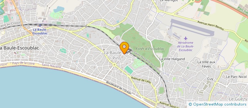 localisation de l'entreprise SYNDICAT DE COPROPRIETAIRES  LA BAULE-ESCOUBLAC