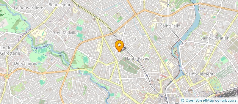 localisation de l'entreprise SYNDICAT DE COPROPRIETAIRES  NANTES