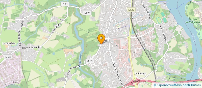 localisation de l'entreprise SYNDICAT DE COPROPRIETAIRES  LA CHAPELLE-SUR-ERDRE