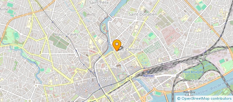 localisation de l'entreprise SYNDICAT DE COPROPRIETAIRES à NANTES