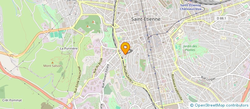 localisation de l'entreprise SYNDICAT DE COPROPRIETAIRES  SAINT-ETIENNE