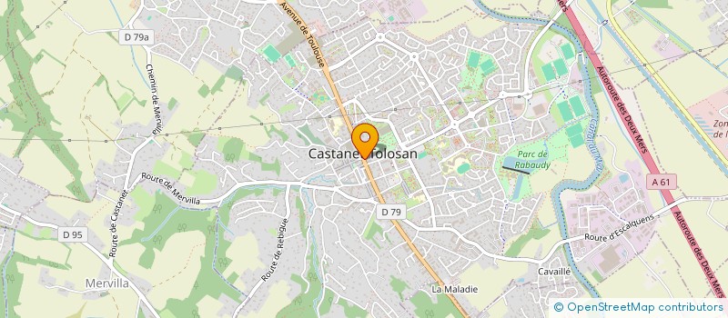 localisation de l'entreprise SYNDICAT DE COPROPRIETAIRES à CASTANET-TOLOSAN