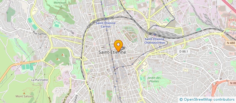 localisation de l'entreprise SYNDICAT DE COPROPRIETAIRES  SAINT-ETIENNE