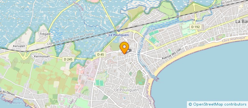 localisation de l'entreprise SYNDICAT DE COPROPRIETAIRES  LE POULIGUEN