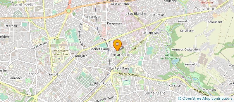 localisation de l'entreprise SYNDICAT DE COPROPRIETAIRES à BREST
