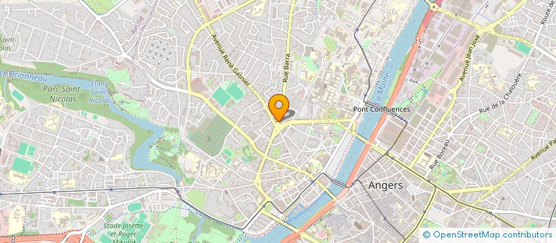 localisation de l'entreprise SYNDICAT DE COPROPRIETAIRES à ANGERS