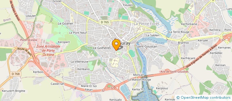 localisation de l'entreprise SYNDICAT DE COPROPRIETAIRES à AURAY