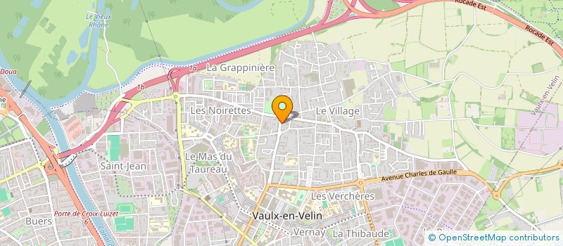 localisation de l'entreprise SYNDICAT DE COPROPRIETAIRES  VAULX-EN-VELIN