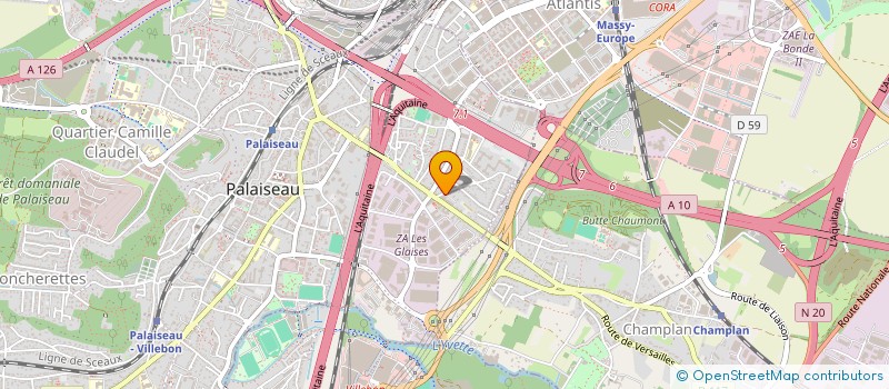 localisation de l'entreprise SYNDICAT DE COPROPRIETAIRES à PALAISEAU