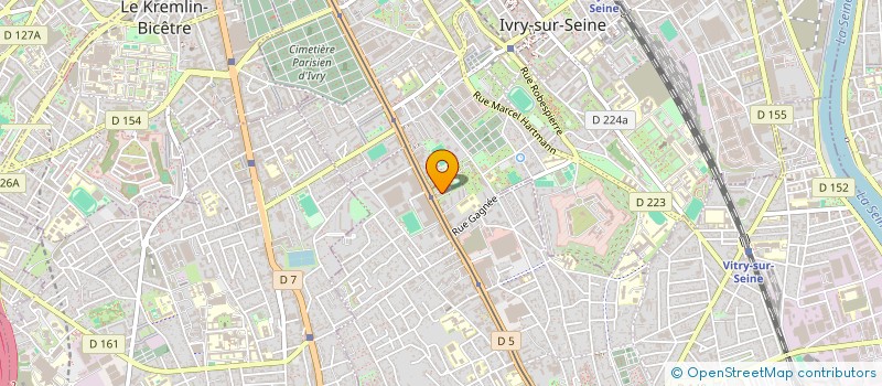 localisation de l'entreprise SYNDICAT DE COPROPRIETAIRES à IVRY-SUR-SEINE