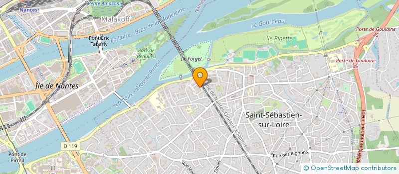 localisation de l'entreprise SYNDICAT DE COPROPRIETAIRES  SAINT-SEBASTIEN-SUR-LOIRE