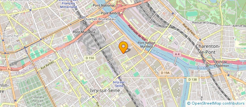 localisation de l'entreprise SYNDICAT DE COPROPRIETAIRES à IVRY-SUR-SEINE