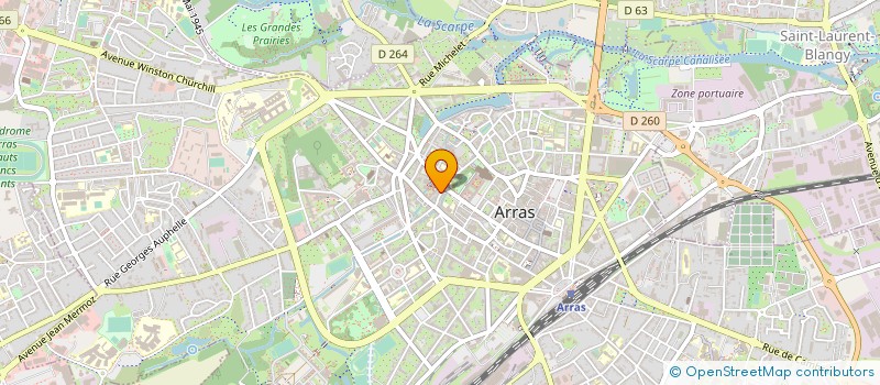 localisation de l'entreprise SYNDICAT DE COPROPRIETAIRES 4 RUE DES AGACHES à ARRAS