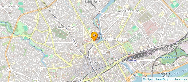 localisation de l'entreprise SYNDICAT DE COPROPRIETAIRES  NANTES