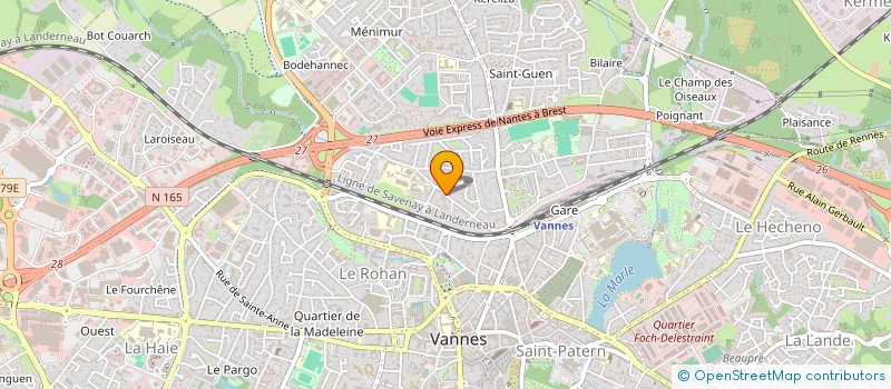 localisation de l'entreprise SYNDICAT DE COPROPRIETAIRES  VANNES