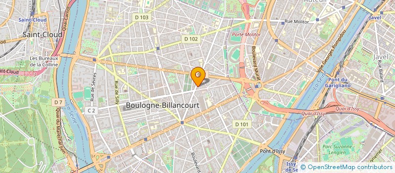 localisation de l'entreprise SYNDICAT DE COPROPRIETAIRES à BOULOGNE-BILLANCOURT