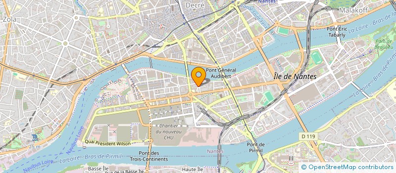 localisation de l'entreprise SYNDICAT DE COPROPRIETAIRES  NANTES