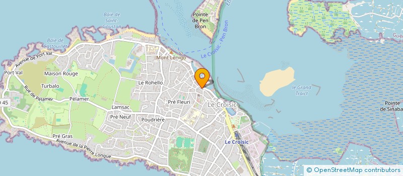 localisation de l'entreprise SYNDICAT DE COPROPRIETAIRES  LE CROISIC