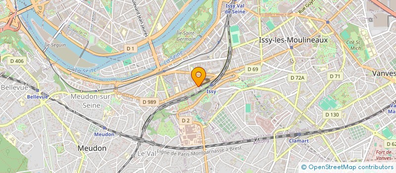 localisation de l'entreprise SYNDICAT DE COPROPRIETAIRES à ISSY-LES-MOULINEAUX