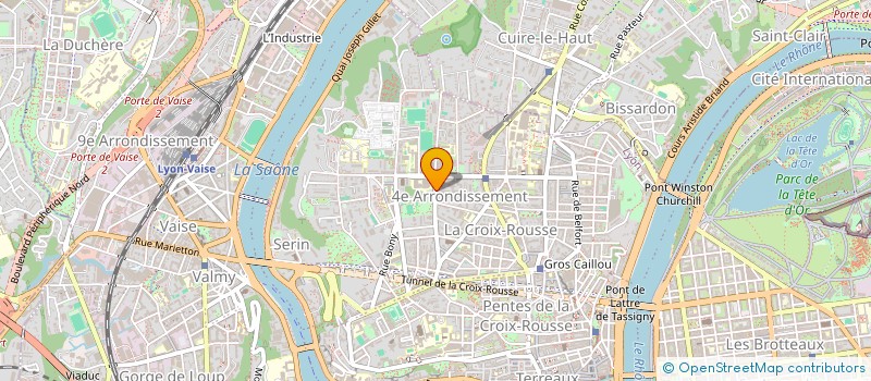 localisation de l'entreprise SYNDICAT DE COPROPRIETAIRES  LYON