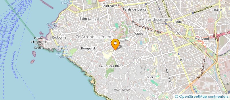 localisation de l'entreprise SYNDICAT DE COPROPRIETAIRES à MARSEILLE