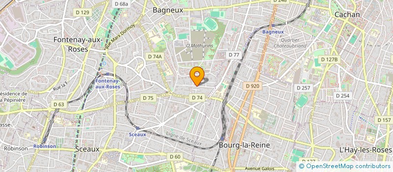 localisation de l'entreprise SYNDICAT DE COPROPRIETAIRES à BAGNEUX