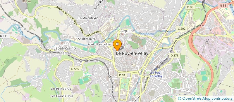 localisation de l'entreprise SYNDICAT DE COPROPRIETAIRES  LE PUY-EN-VELAY