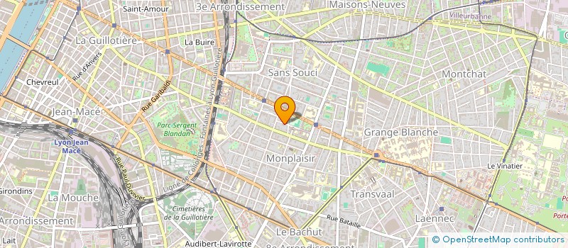 localisation de l'entreprise SYNDICAT DE COPROPRIETAIRES  LYON