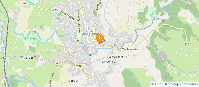 localisation de l'entreprise SYNDICAT DE COPROPRIETAIRES  SAINT-GALMIER