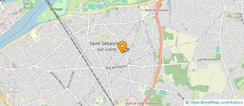 localisation de l'entreprise SYNDICAT DE COPROPRIETAIRES  SAINT-SEBASTIEN-SUR-LOIRE