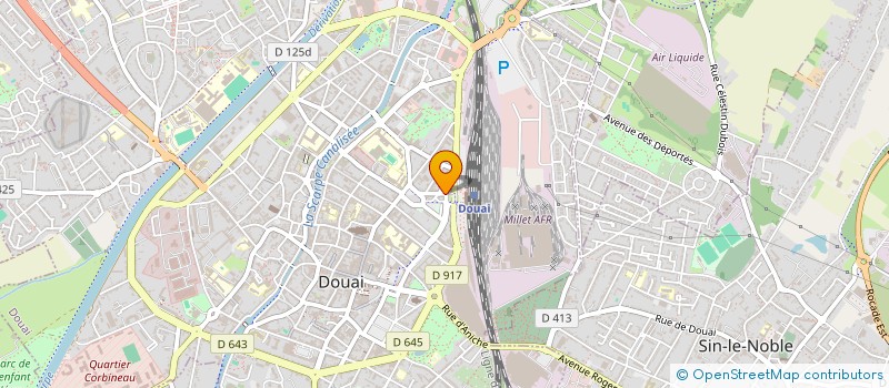 localisation de l'entreprise SYNDICAT DE COPROPRIETAIRES  DOUAI