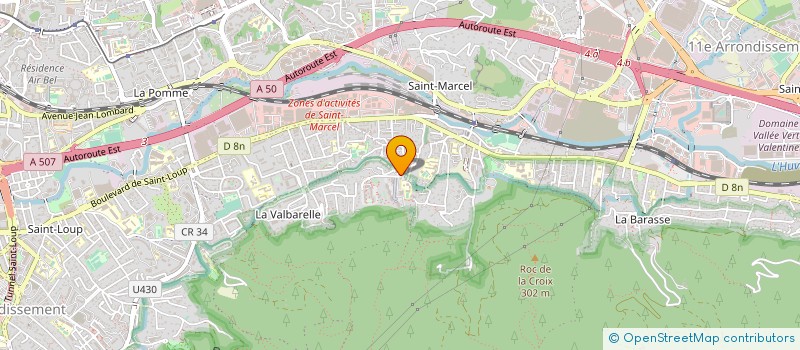 localisation de l'entreprise SYNDICAT DE COPROPRIETAIRES à MARSEILLE