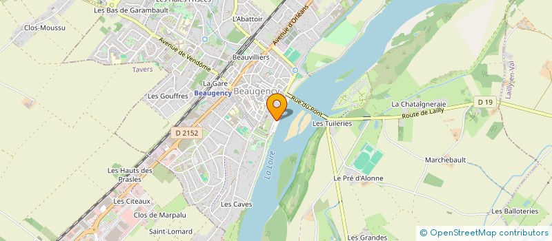 localisation de l'entreprise SYNDICAT DE COPROPRIETAIRES à BEAUGENCY