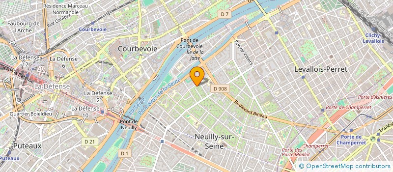 localisation de l'entreprise SYNDICAT DE COPROPRIETAIRES à NEUILLY-SUR-SEINE