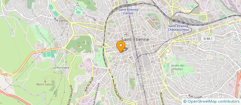 localisation de l'entreprise SYNDICAT DE COPROPRIETAIRES  SAINT-ETIENNE